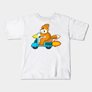 Cat Scooter Kids T-Shirt